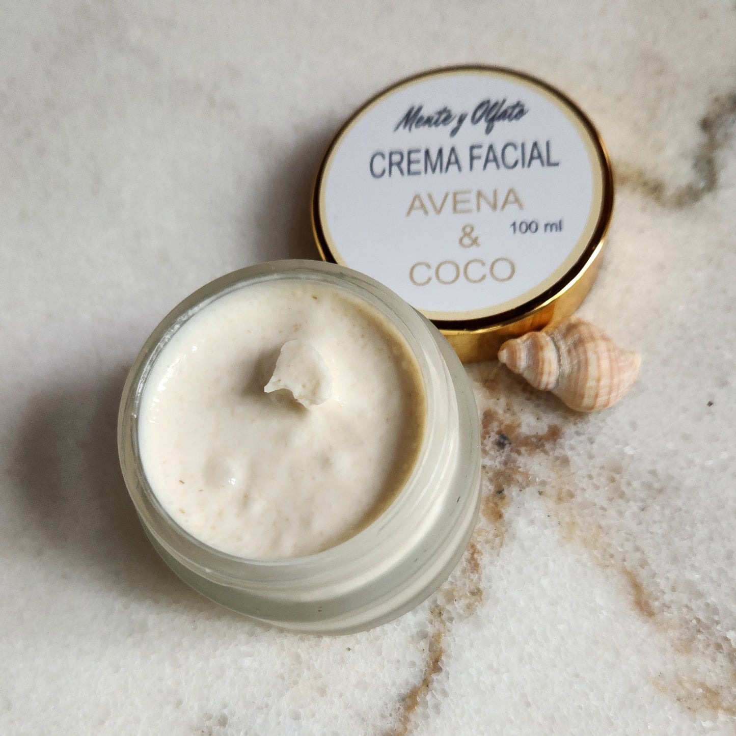 CREMA FACIAL AVENA Y COCO