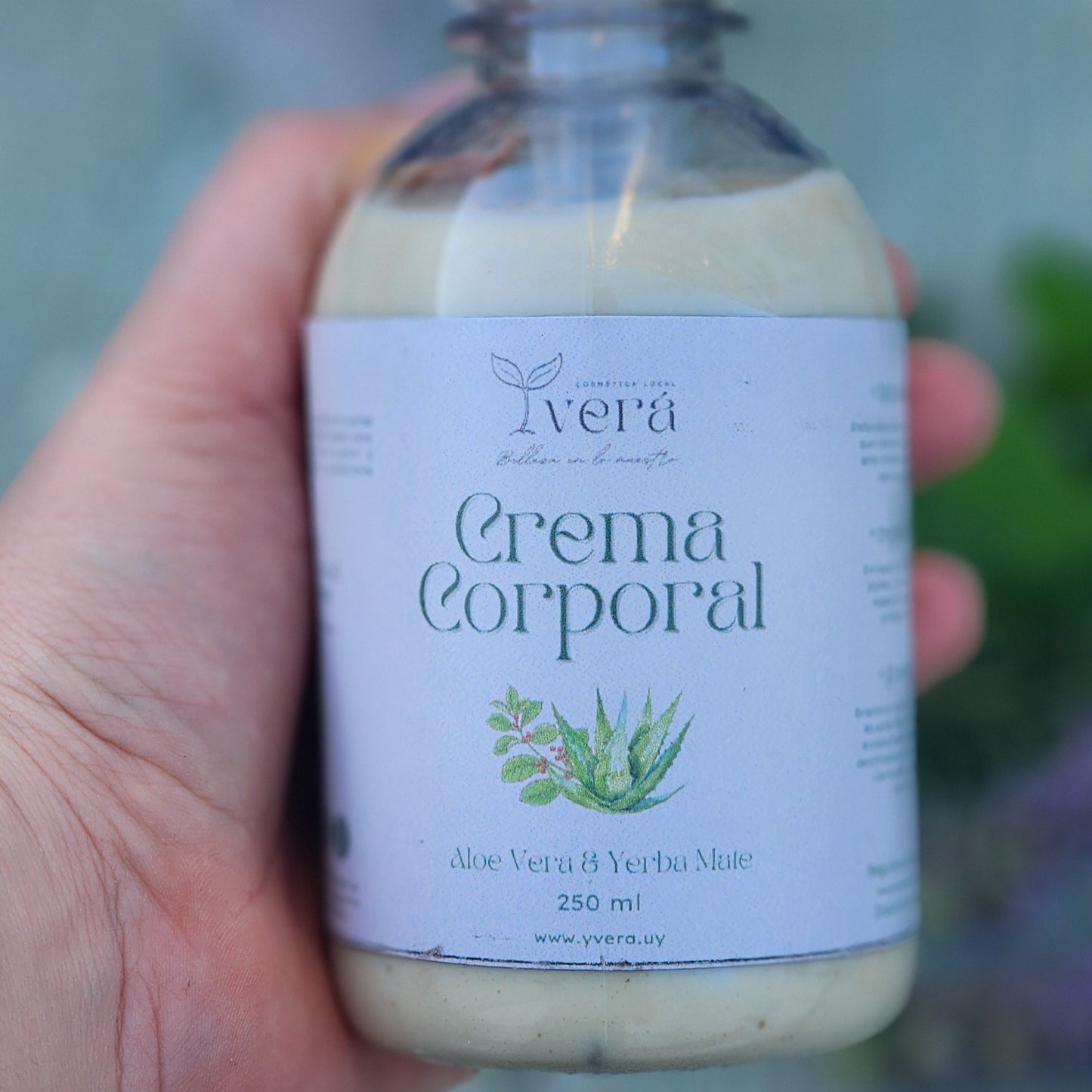 Crema hidratante de aloe & yerba mate