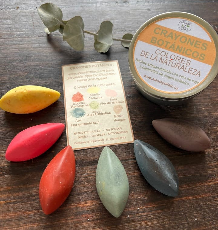 CRAYONES BOTÁNICOS