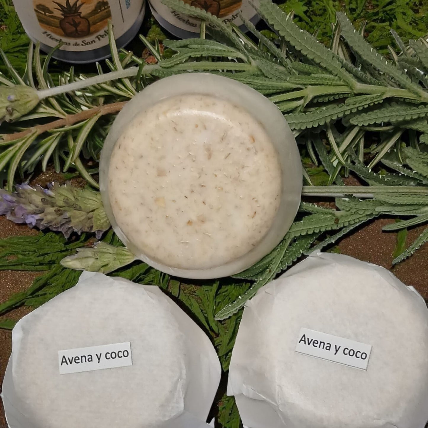 Jabón Facial Avena y Coco