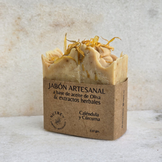 Jabón de Calédula y Cúrcuma