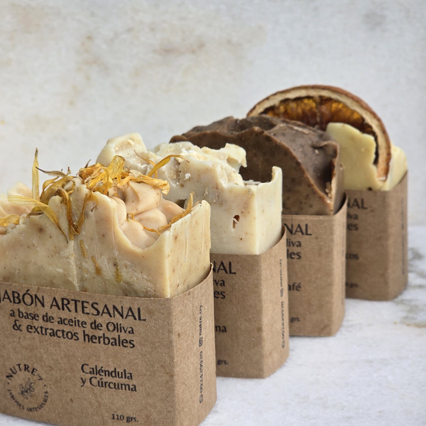 Jabón de Calédula y Cúrcuma