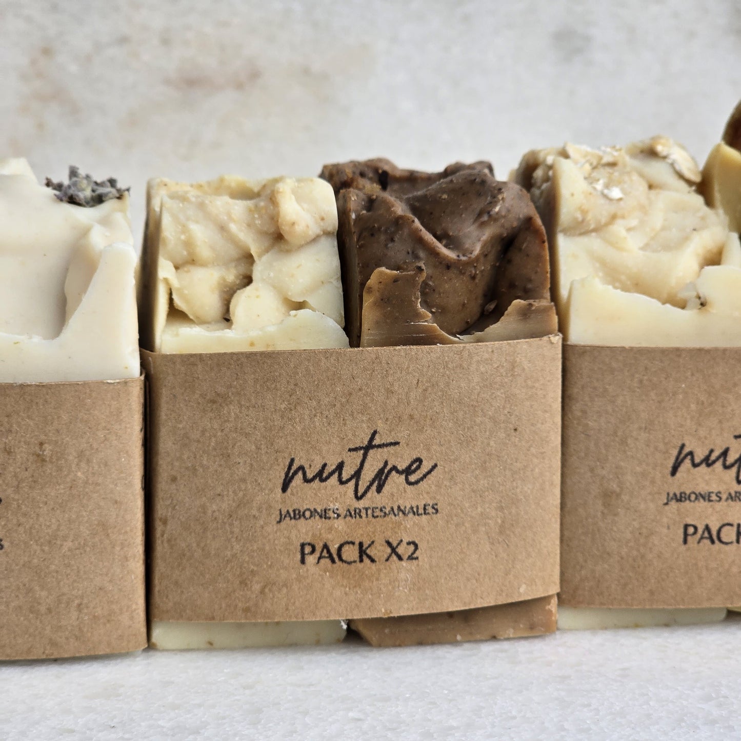 Pack de jabones: Café y avena