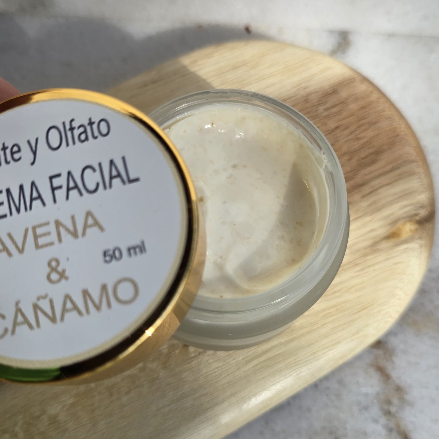 Crema Facial Avena & Cáñamo