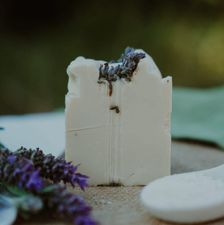 Jabón de Lavanda y Arcilla blanca