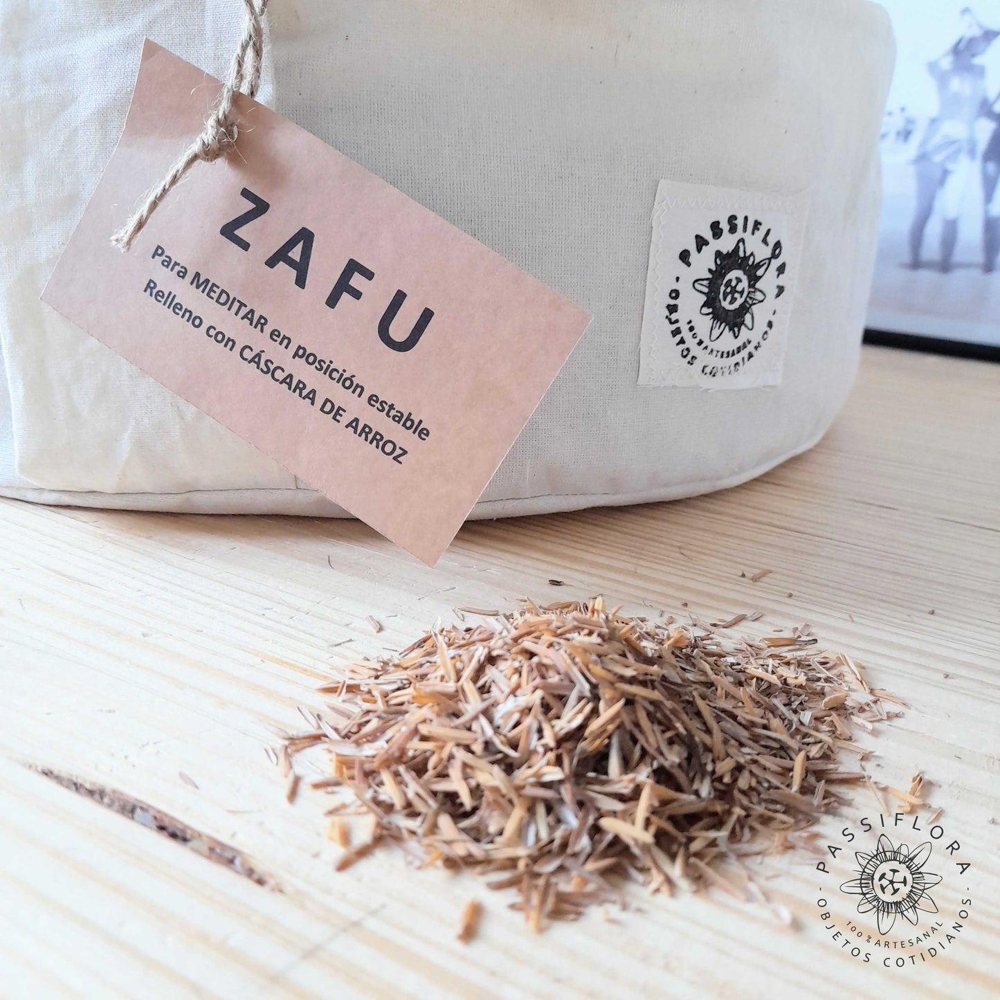 Zafu para meditación