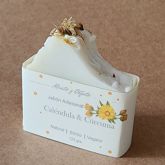 JABON CALÉNDULA Y CURCUMA