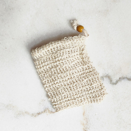 BOLSITA EXFOLIANTE DE MALLA DE SISAL