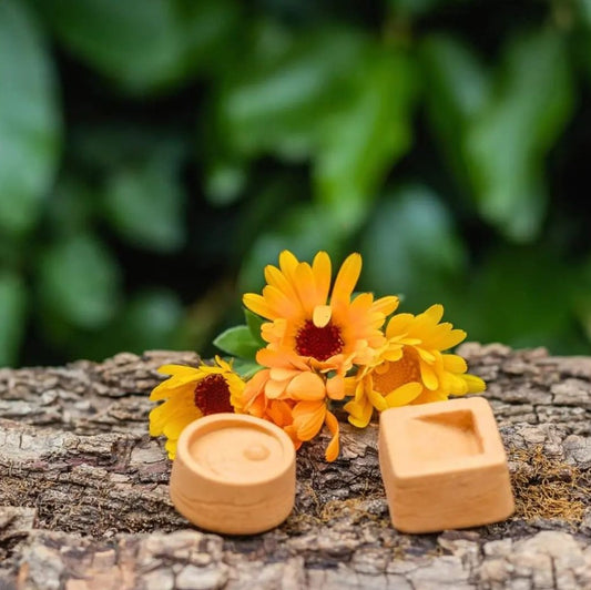 iluminador dorado sustentable