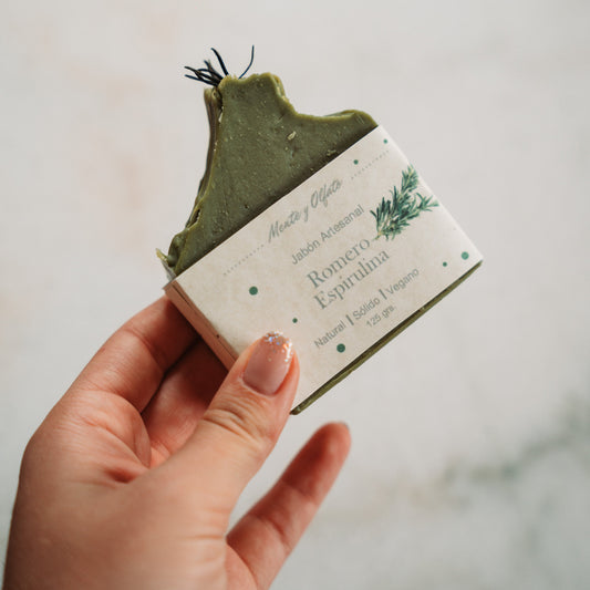 JABON ROMERO Y ESPIRULINA