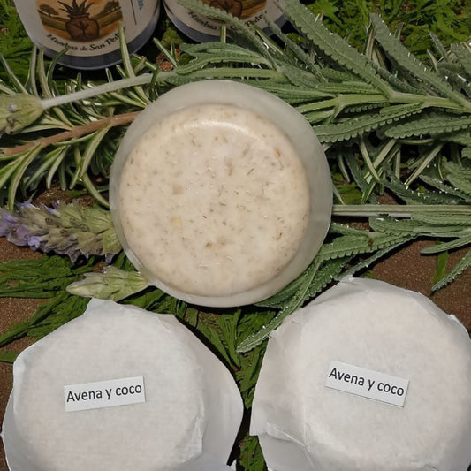 Jabón Facial Avena y Coco