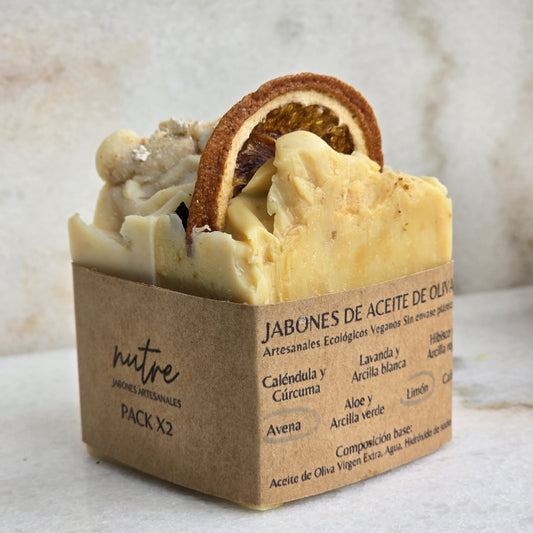 Pack de jabones: Limón y avena