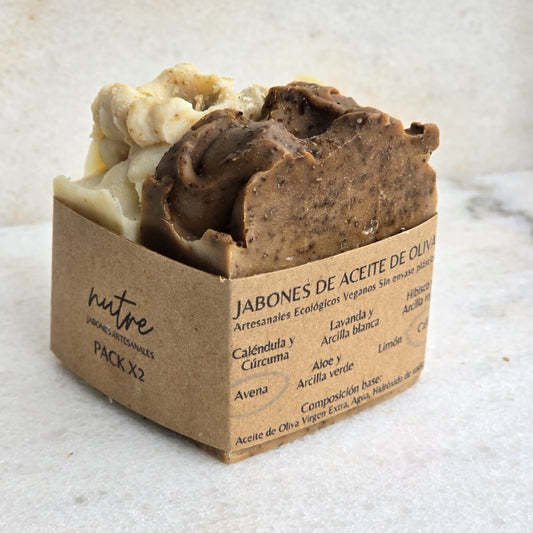 Pack de jabones: Café y avena