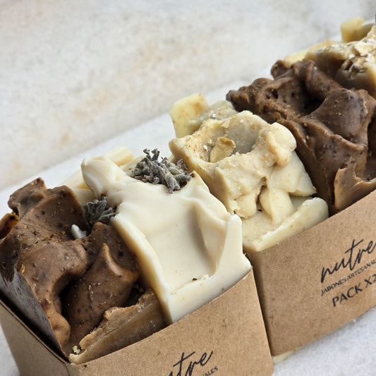 Pack de jabones: Aloe y Lavanda