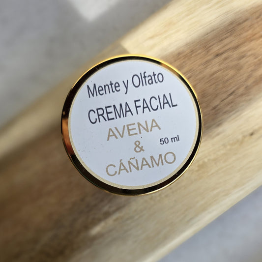 Crema Facial Avena & Cáñamo