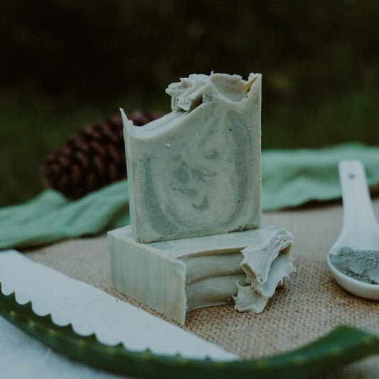 Jabón de Aloe y Arcilla verde