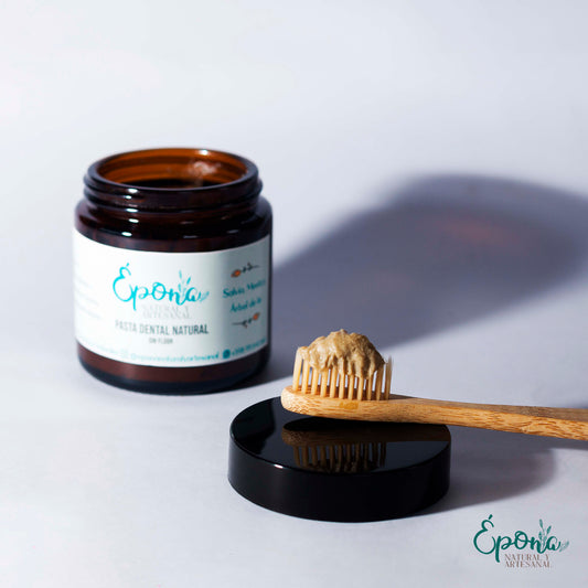 Pasta dental natural en gel. Menta.