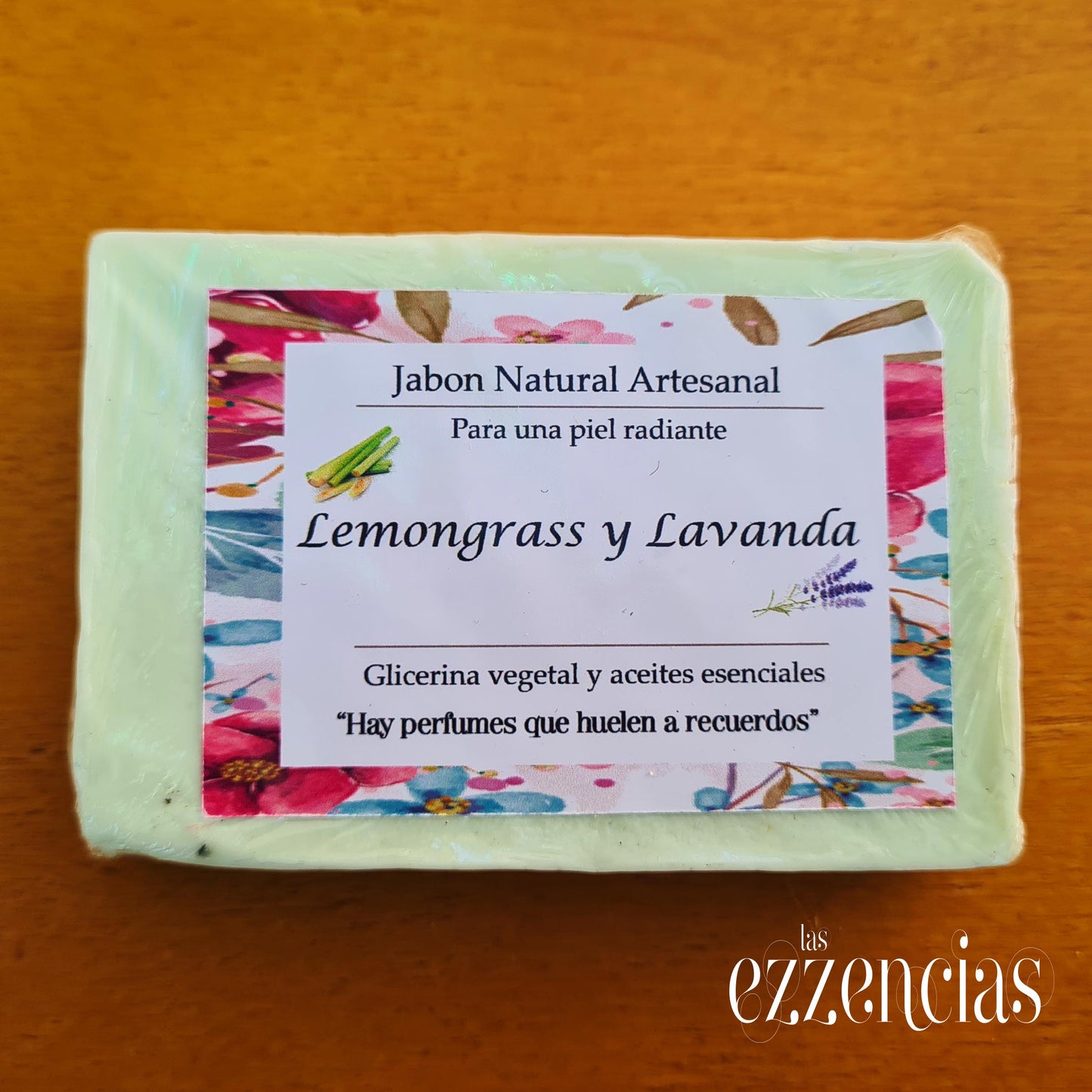 Jabón natural artesanal Lemongrass y Lavanda