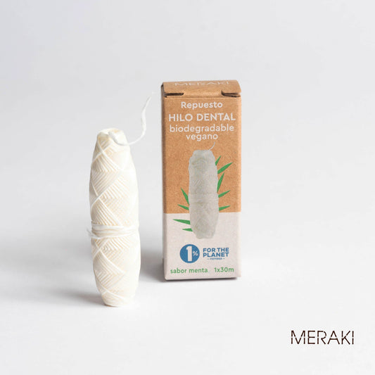 Productos Hilo dental biodegradable, 30 m. Recarga