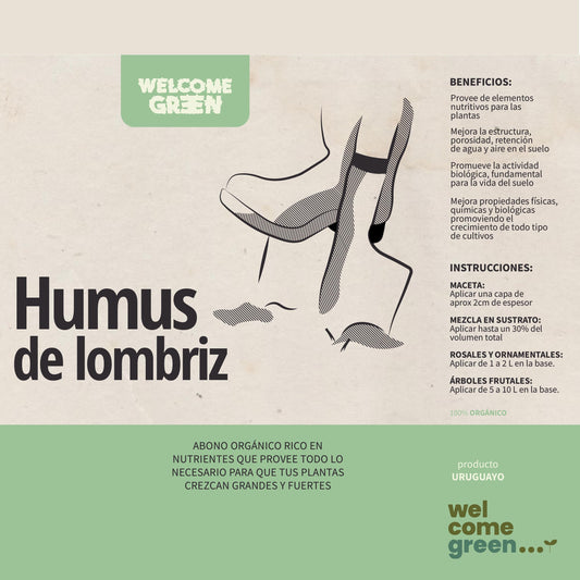 Humus de lombriz. Bioinsumo.